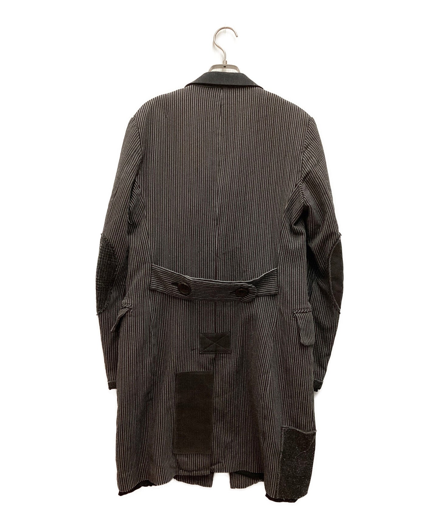 [Pre-owned] JUNYA WATANABE MAN Patchwork Long Coat Chester Coat Shop Coat WL-C001