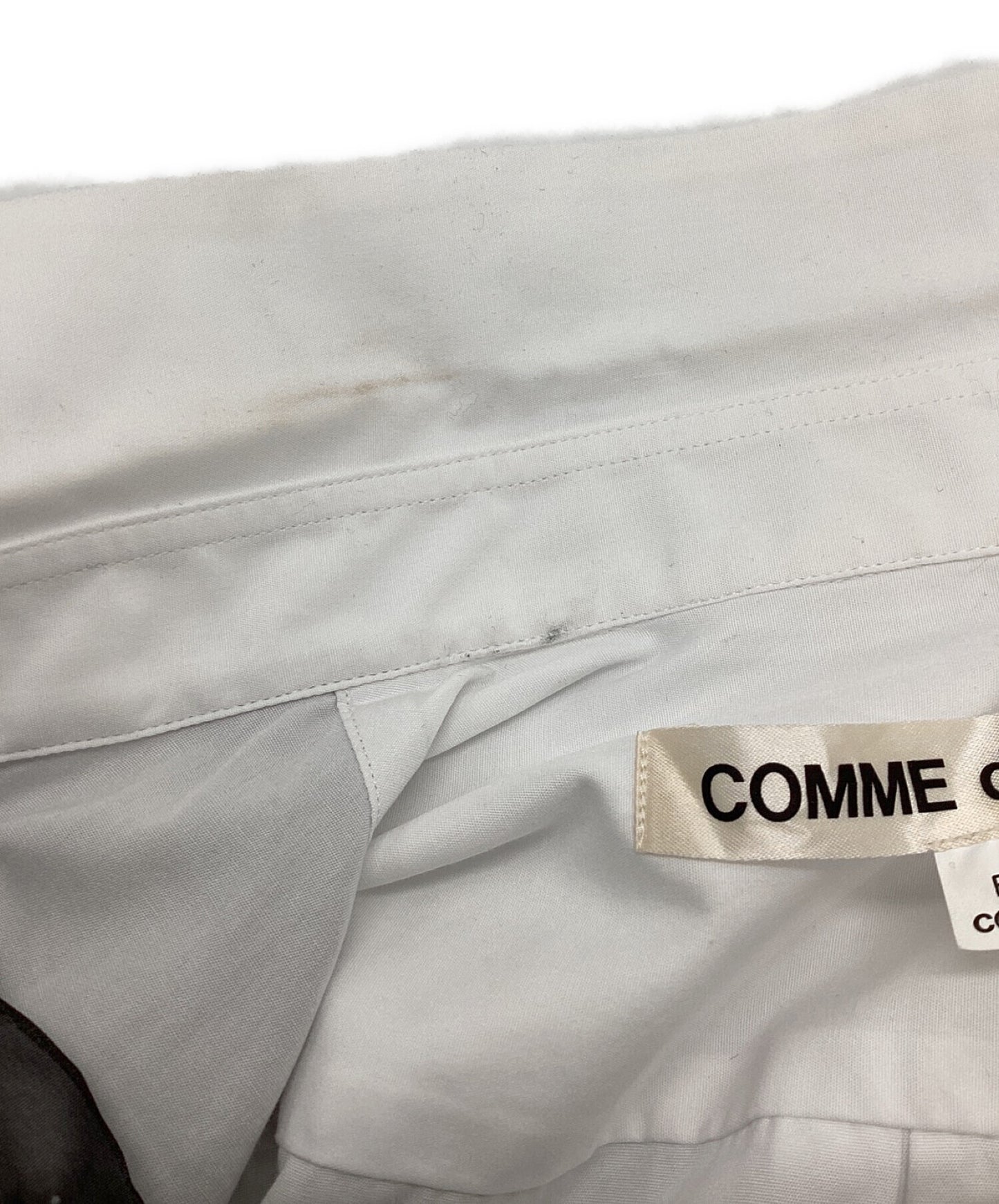 [Pre-owned] COMME des GARCONS organdy-switched shirt GD-B010