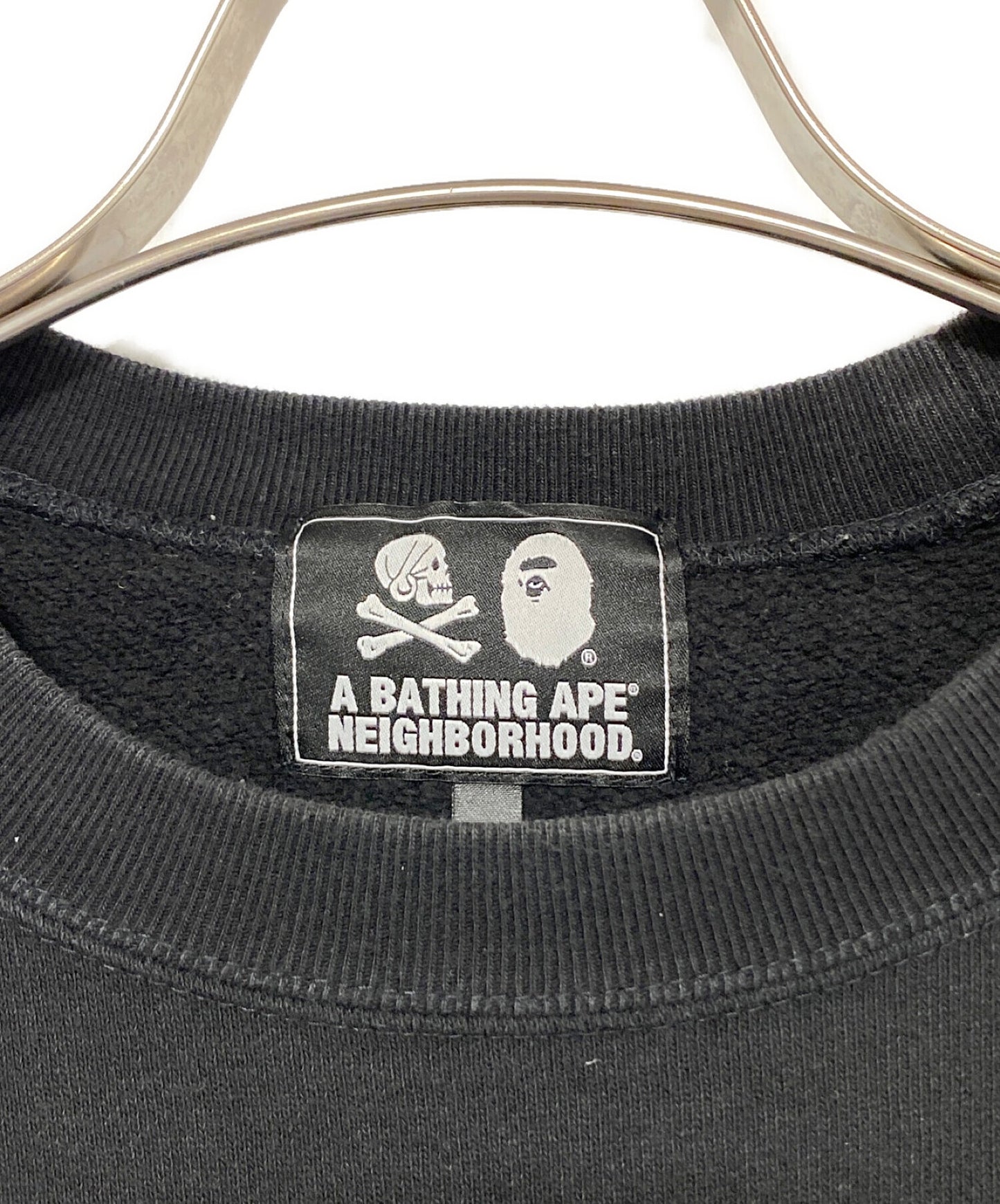 [Pre-owned] A BATHING APE Printed crew neck sweatshirt 001SWE731908X
