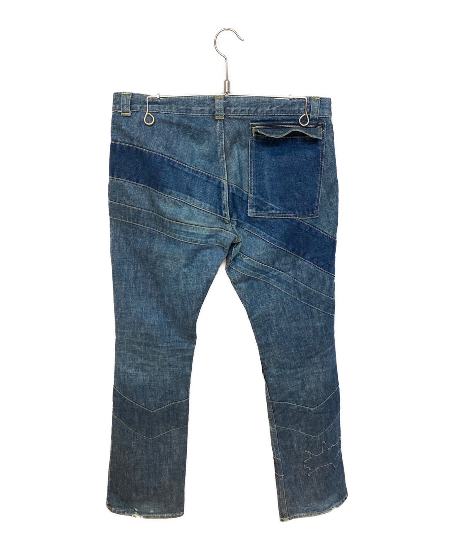 [Pre-owned] UNDERCOVER patchwork denim pants S225