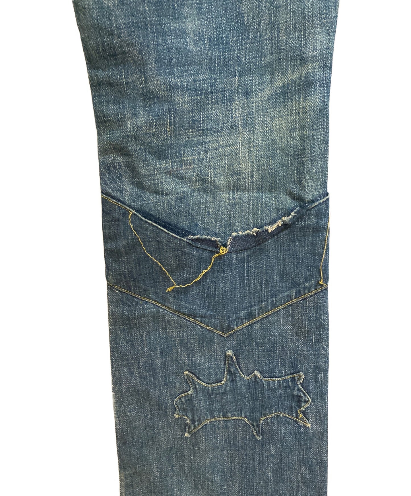[Pre-owned] UNDERCOVER patchwork denim pants