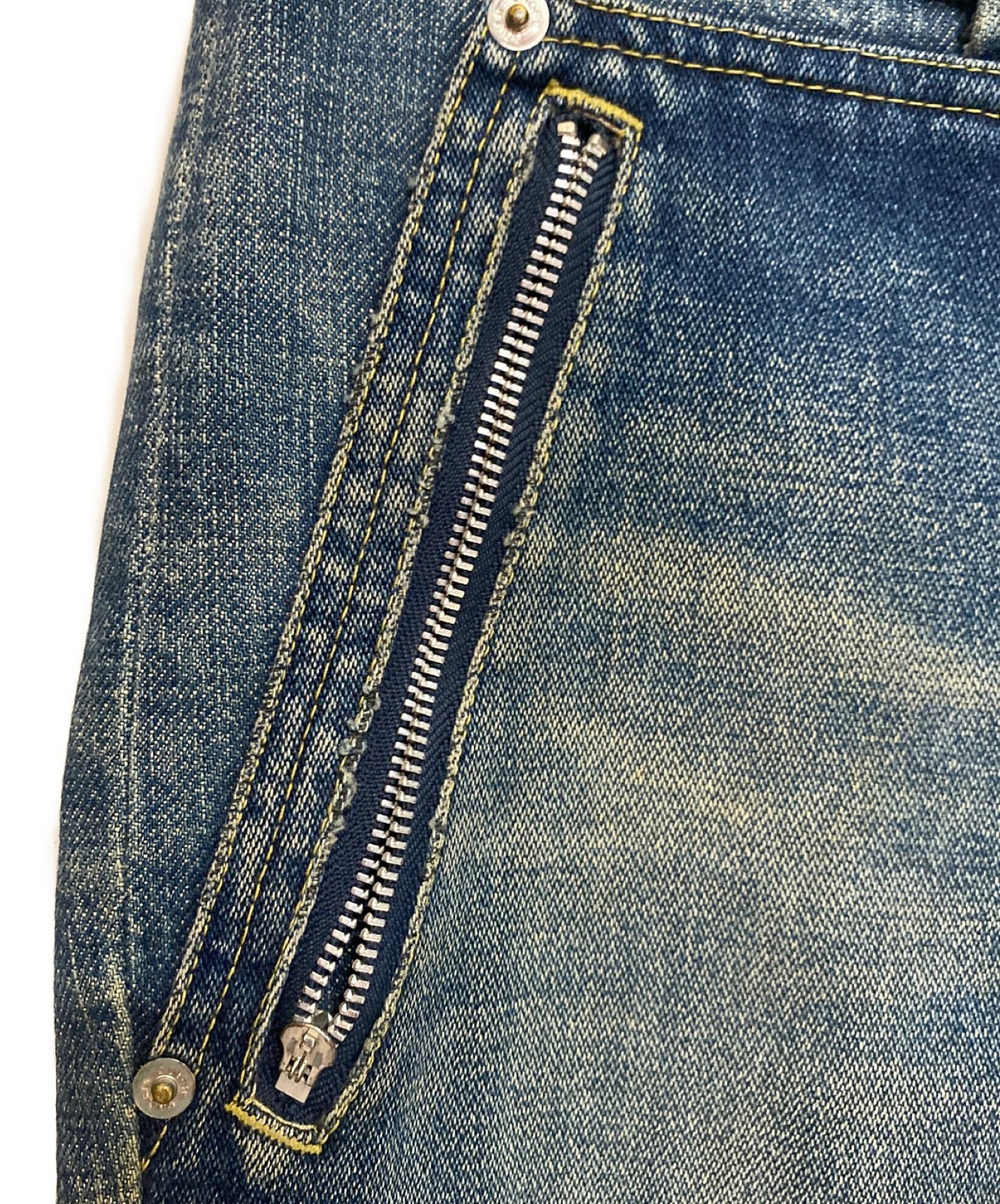 [Pre-owned] UNDERCOVER Patchwork denim pants/01AW /Archive S225