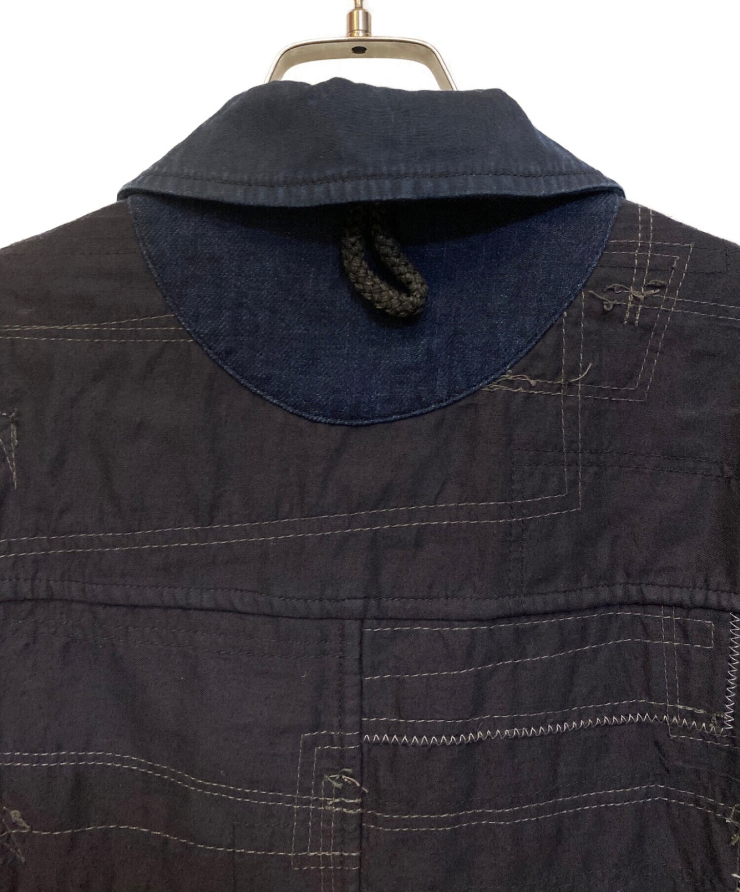 [Pre-owned] JUNYA WATANABE MAN 15SS Japonism Period Reversible Sashiko Patchwork Coat/Archive WO-C002/AD2014