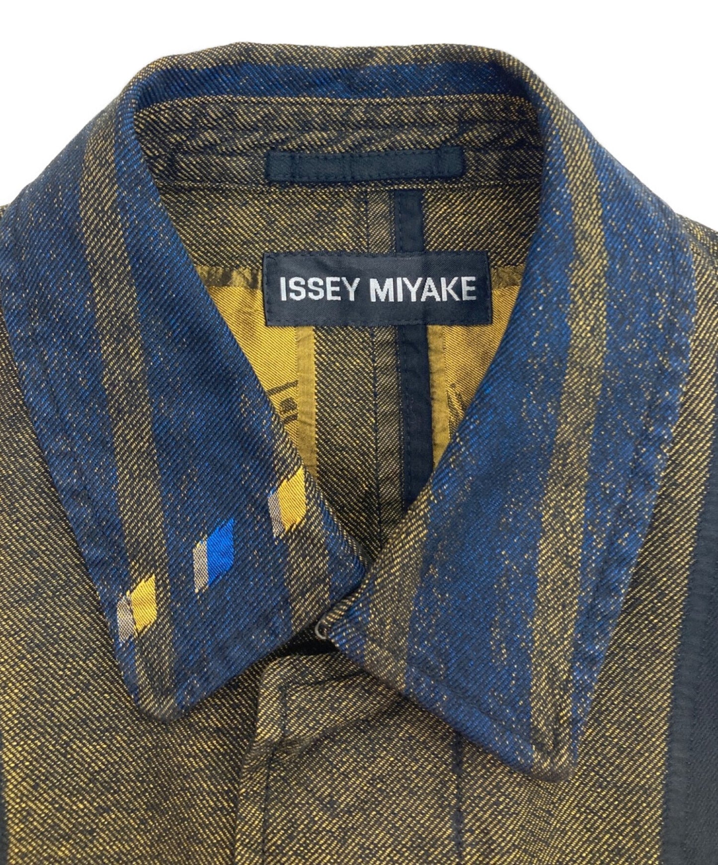 [Pre-owned] ISSEY MIYAKE MEN A-POC stainless steel collar jacket ME73FD024