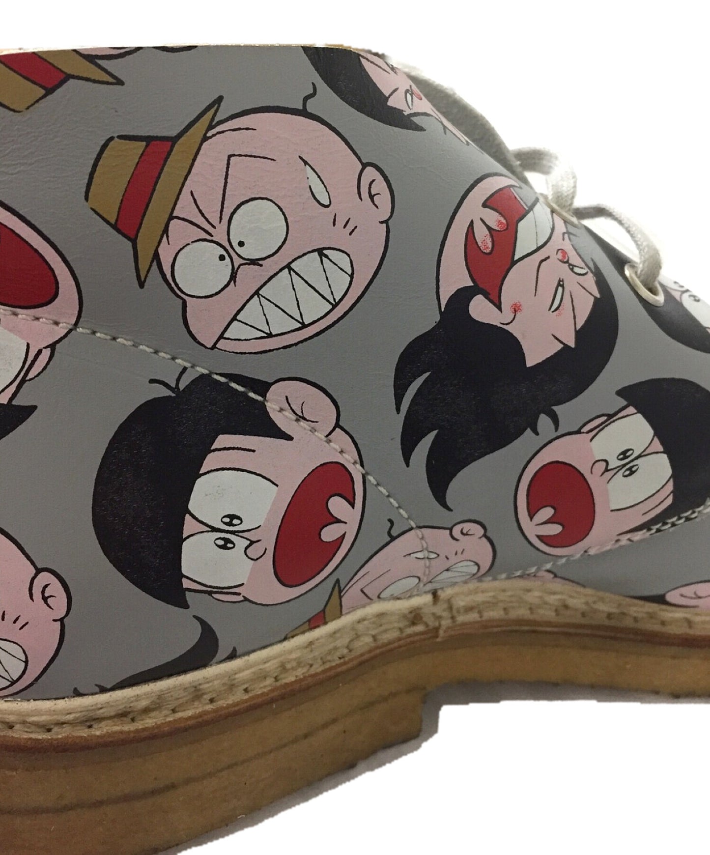 Heschung×Comme des Garcons衬衫Osomatsu Kun Chaker靴子