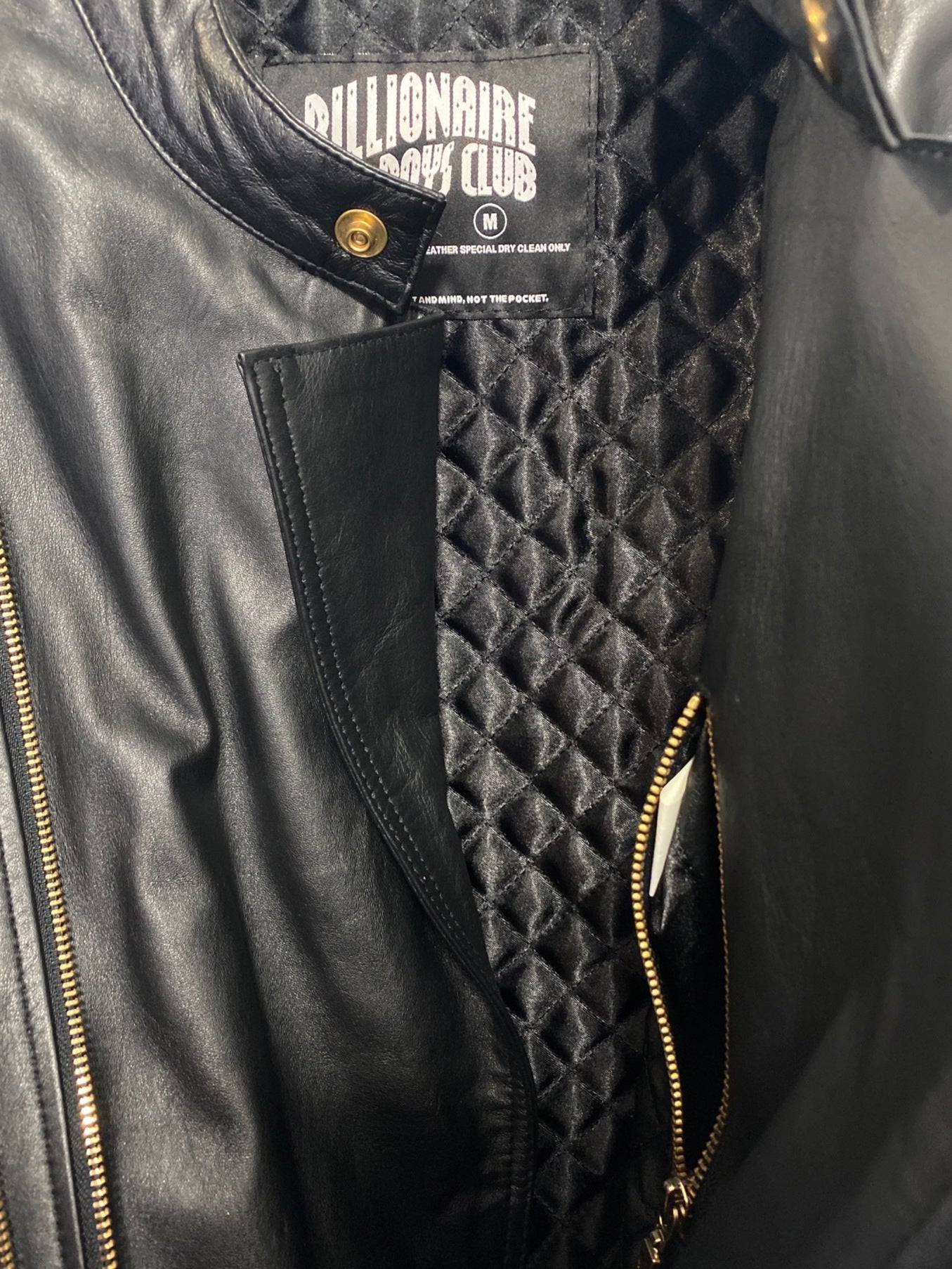 [Pre-owned] BILLIONAIRE BOYS CLUB Leather Riders Jacket