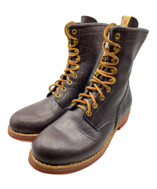 [Pre-owned] VISVIM BRIGADIER BOOTS HI-FOLK 0114202002014