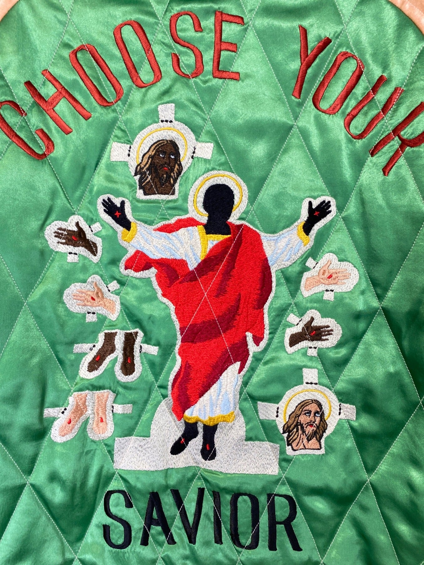 ジャケット・アウター SAINT MICHAEL souvenir jacket SAINT MICHAEL souvenir jacket