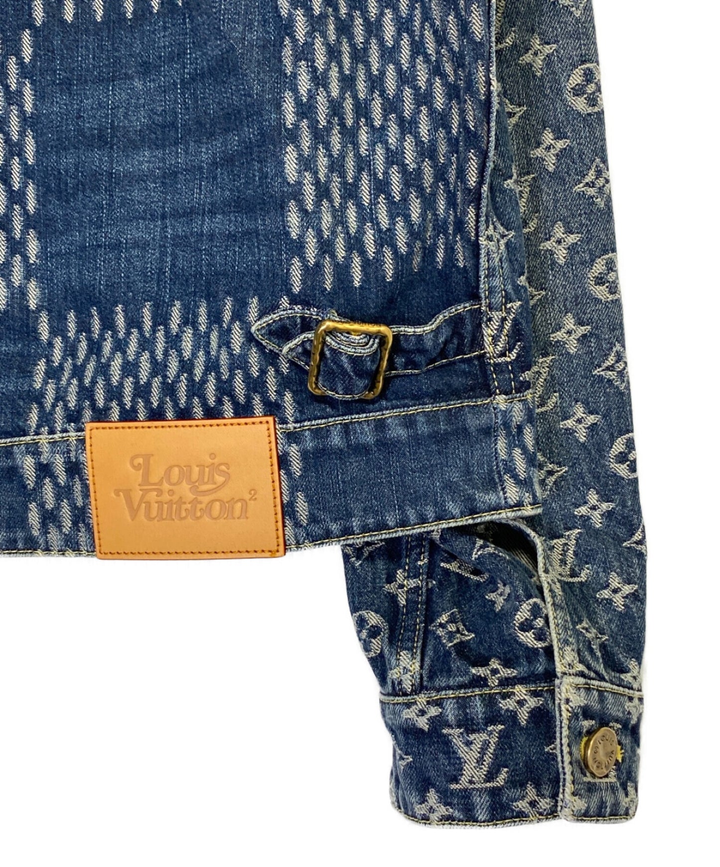 路易·威登（Louis Vuitton）巨头Damier Waves MNGM牛仔夹克HJA10WUZC