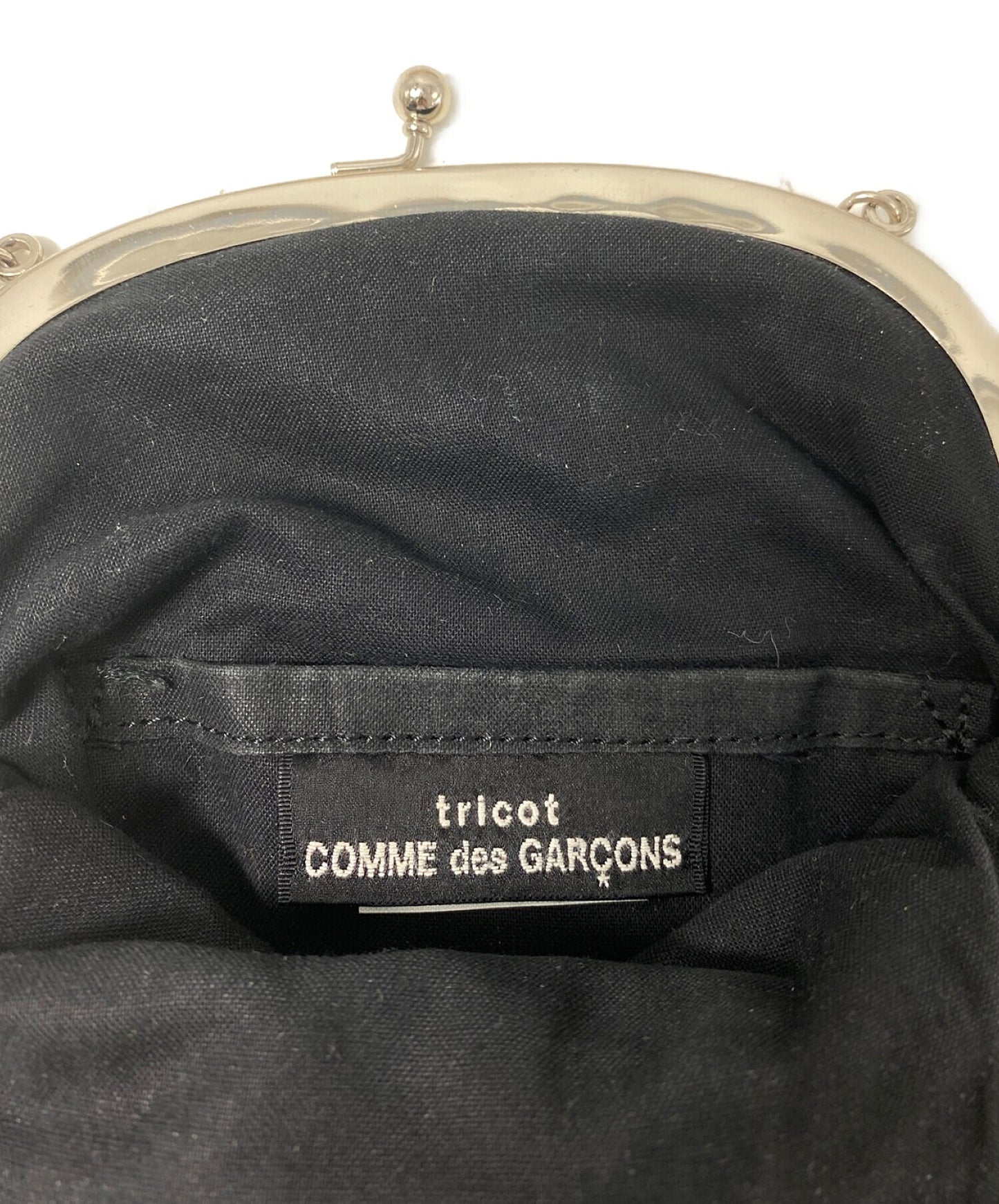 [Pre-owned] tricot COMME des GARCONS Gamaguchi Shoulder Bag TT-K203