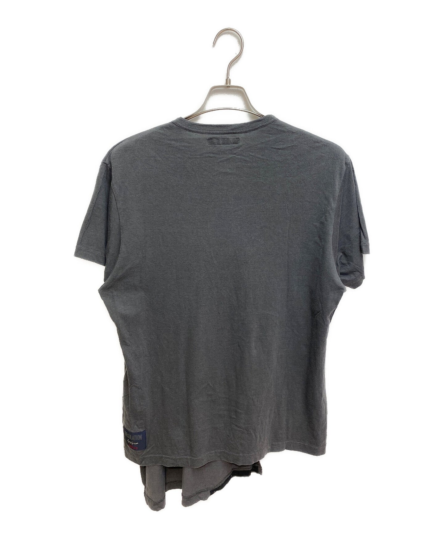[Pre-owned] REGULATION Yohji Yamamoto Asymmetry T-shirt HH-T56-570