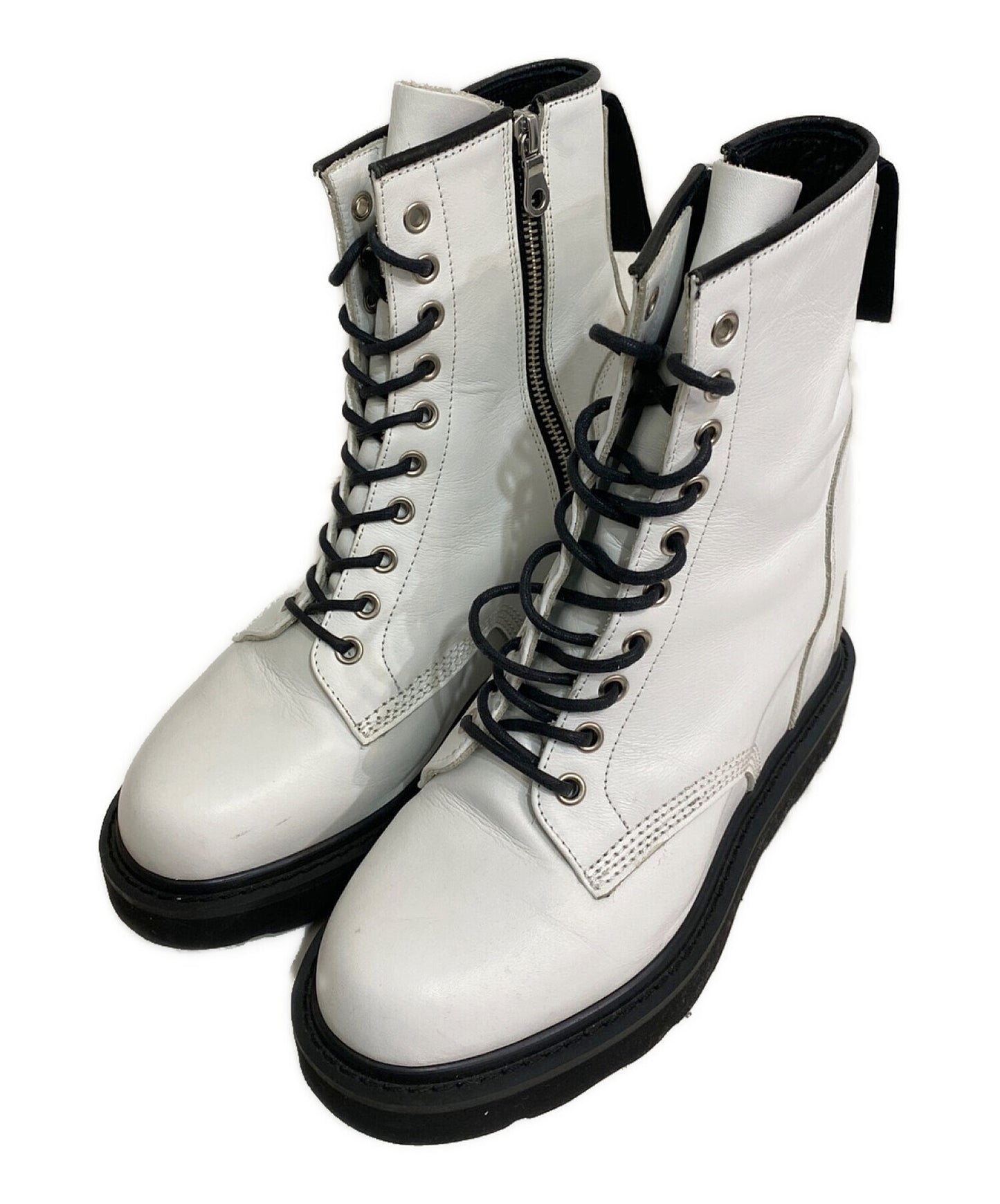 [Pre-owned] LIMI feu Lace-up leather boots C01FW202