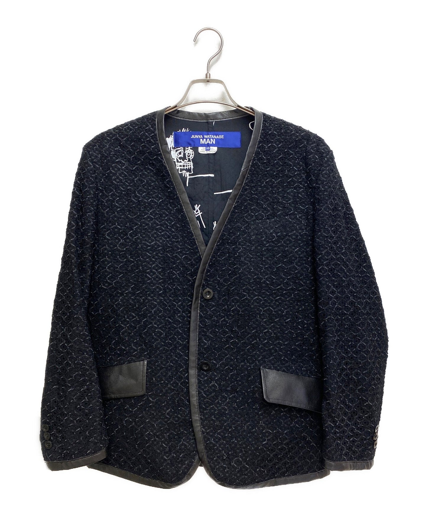 [Pre-owned] JUNYA WATANABE MAN Rayon Nylon Russell Lace and Wool Toro 23SS WK-J002