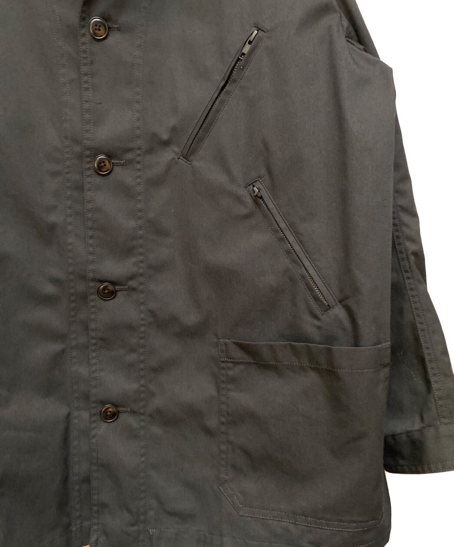 [Pre-owned] WILDSIDE YOHJI YAMAMOTO T/C Twill 5B Shirt Jacket WE-J11-900