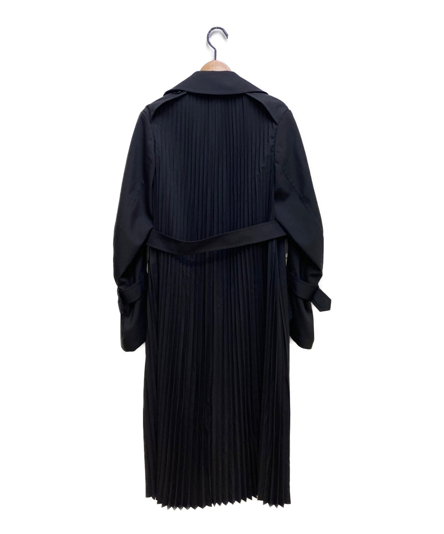 [Pre-owned] JUNYA WATANABE COMME des GARCONS Back Pleated Trench Coat JE-C028