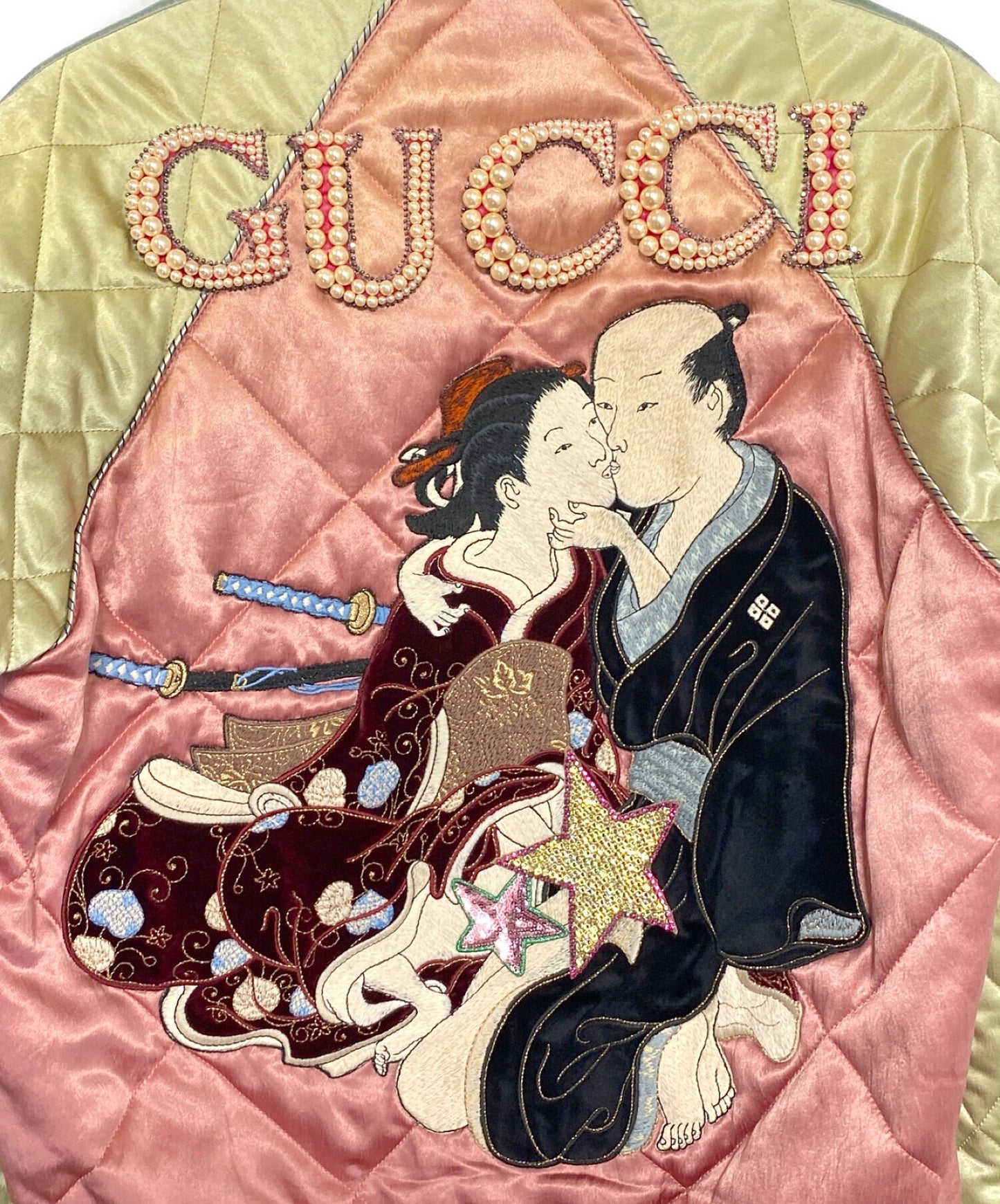 Gucci Shunga刺绣纪念品夹克502739 XR938