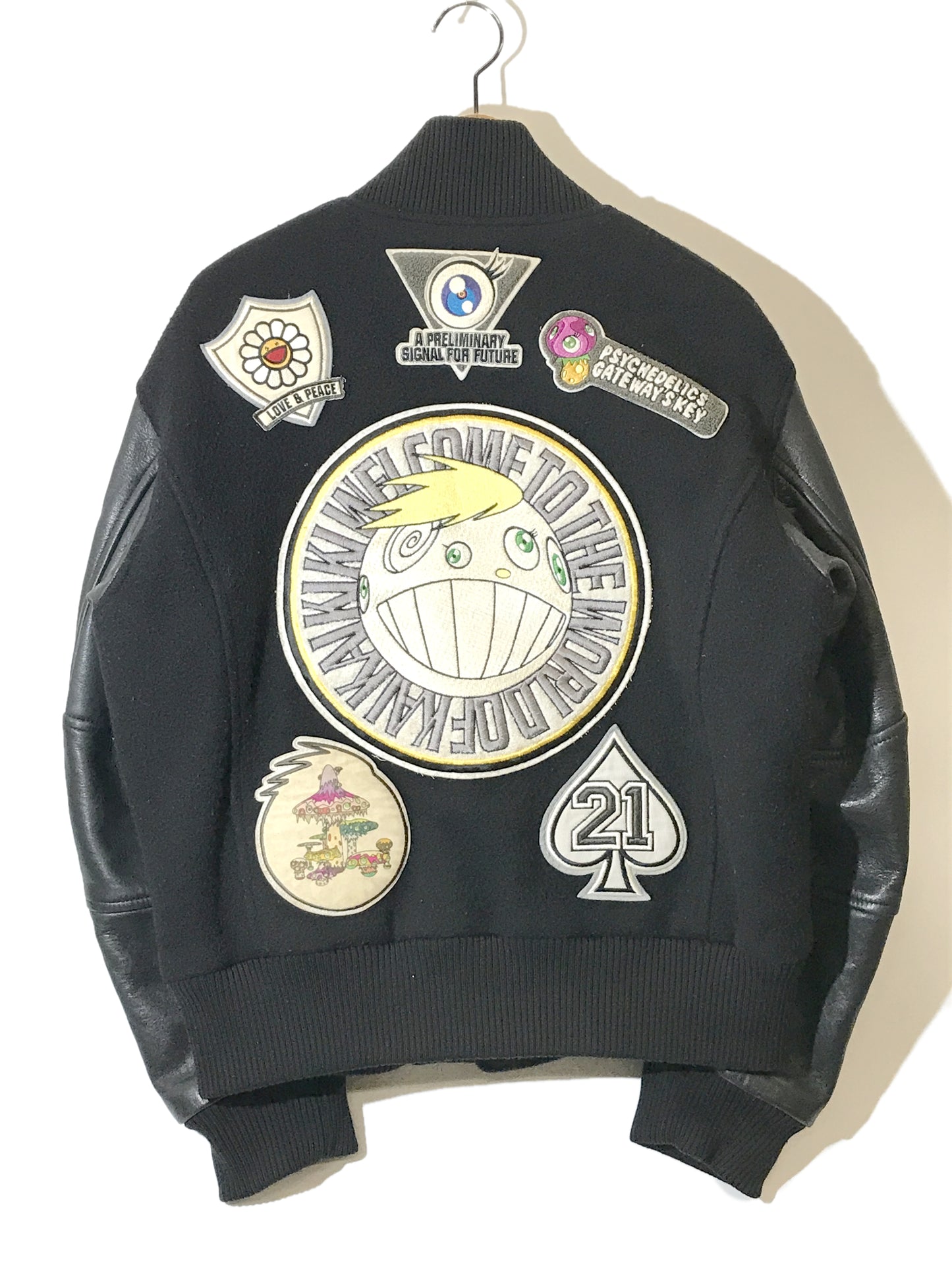 Issey Miyake × Murakami Takashi Varsity Jacket ME01-FC619